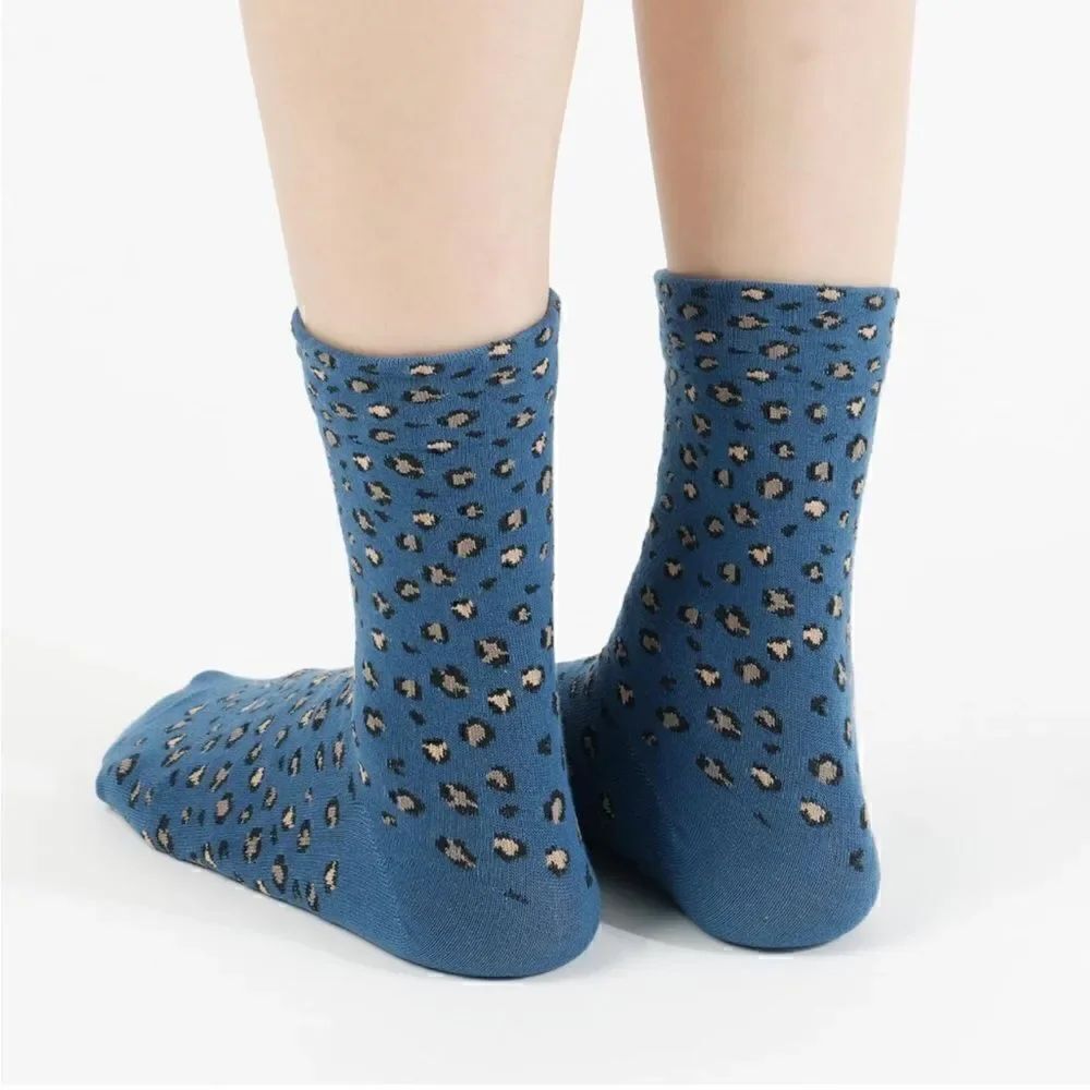Cheetah Print Sock Set - Picture 4 of 7